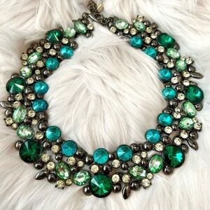 ZARA multicolor stones necklace